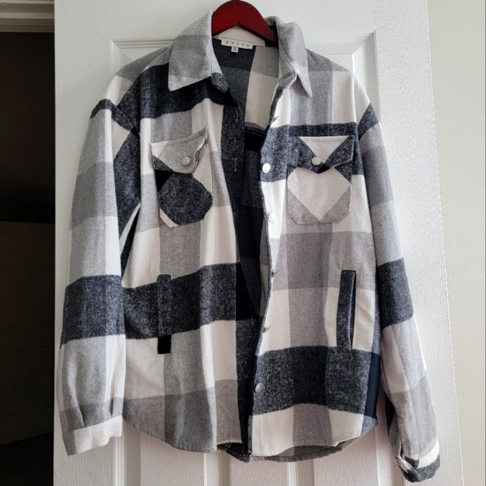 Black Buffalo Plaid Jacket